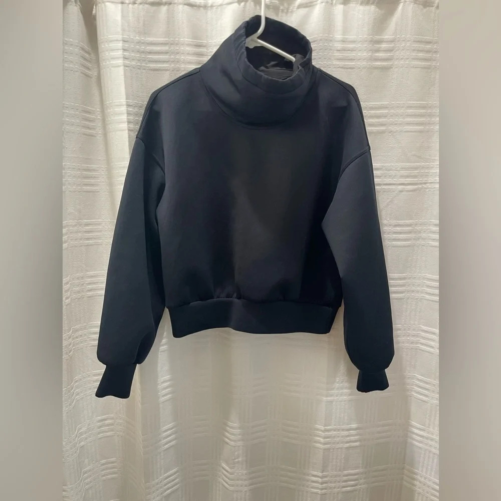 IVL collective black scuba cowl neck sweater - Picture 4 of 10